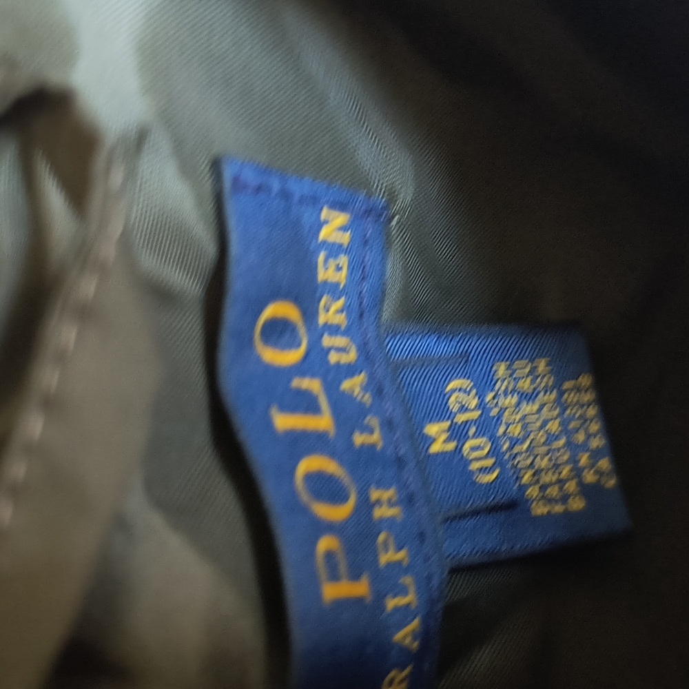 NWT Polo By Ralph Lauren Olive Green Quilted Barn Jacket Kids Sz Med - Picture 4 of 13